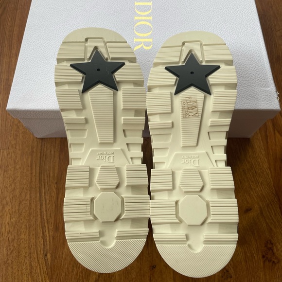 Christian Dior Genesis Ankle Boot Off White Rubber Size 41 EU / 11 US NIB - Picture 5 of 7